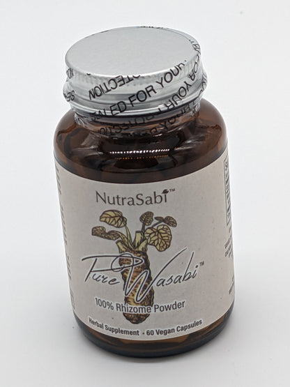 NutraSabi™ Pure Wasabi Rhizome Vegan Capsules